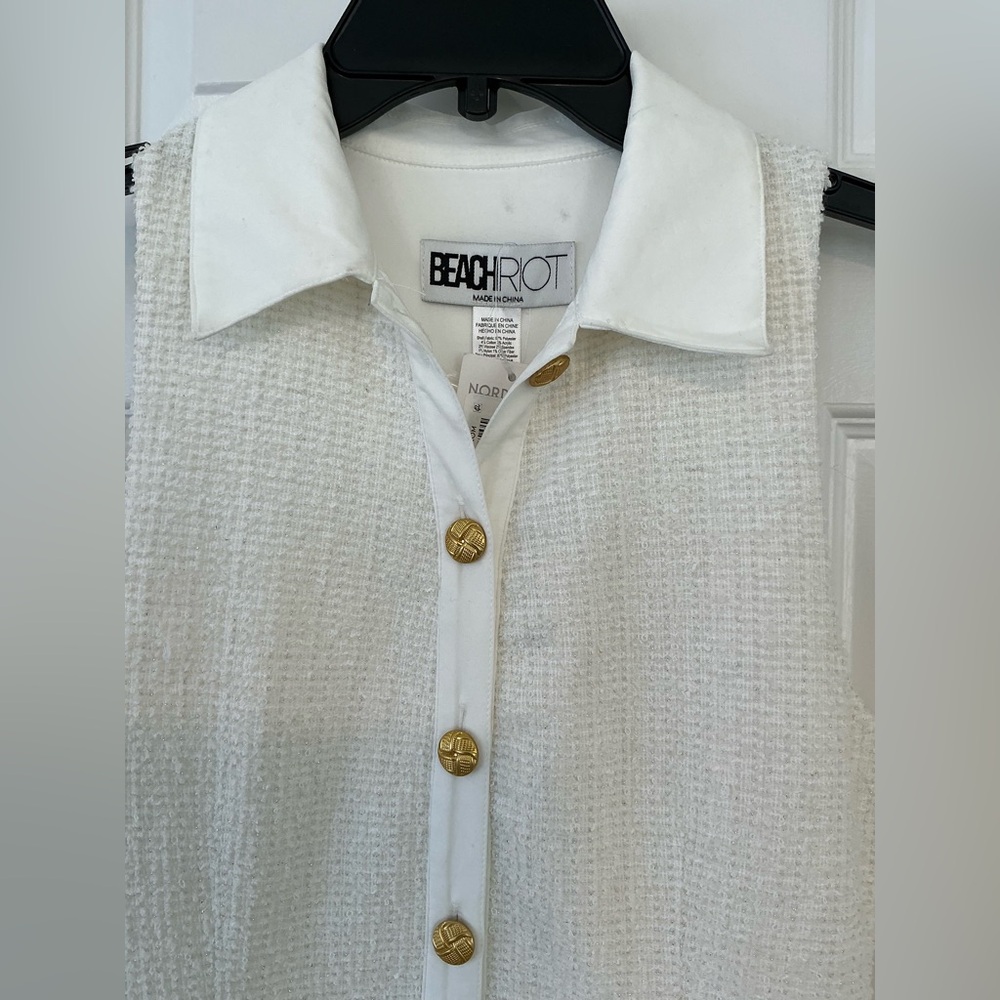BEACH RIOT Eleanor Dress I Do Ivory | Ivory | Size XS - Picture 7 of 11
